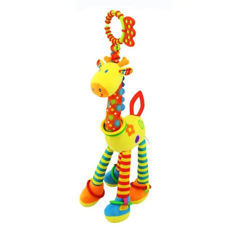 Hochet-bebe-Colore-Girafe-Nouveau-Jaune-165