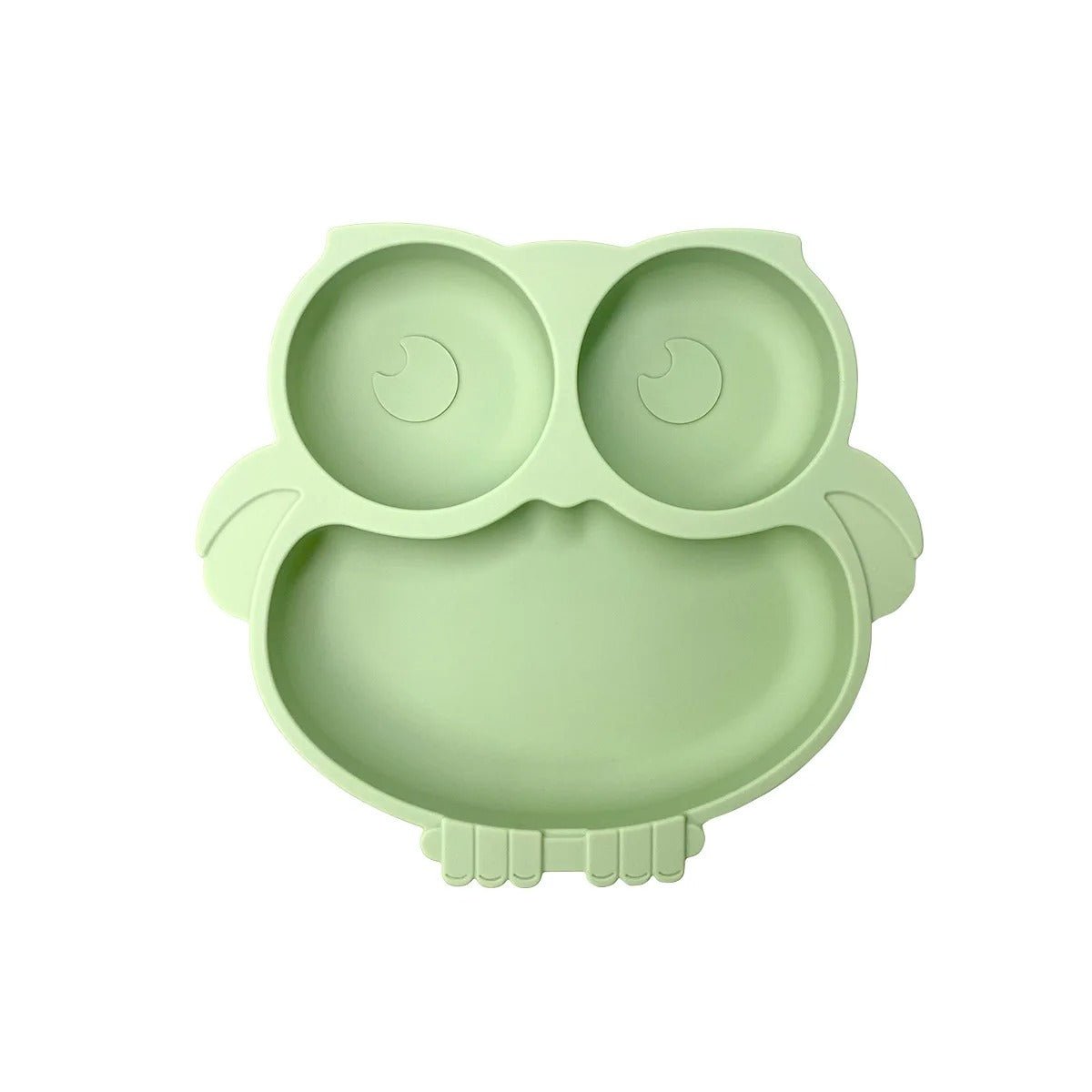 Assiette bebe - ventouse Hibou - Bebe Fripouille