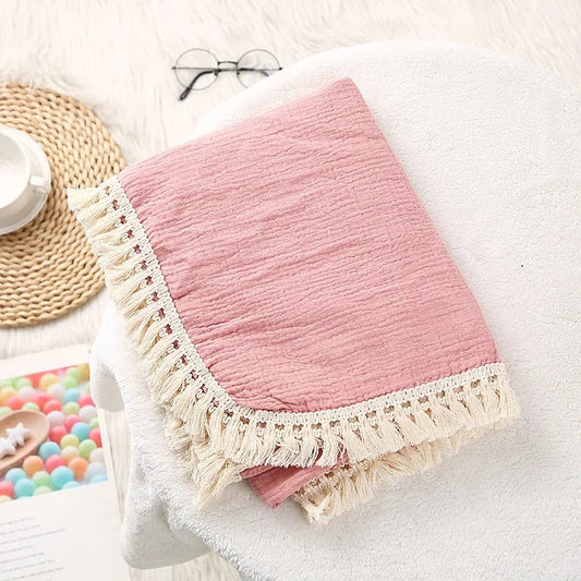 Couverture Bebe - BabyBlanket™ - Rose - Bebe Fripouille