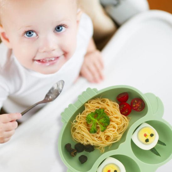 Assiette bebe - ventouse Hibou - Bebe Fripouille