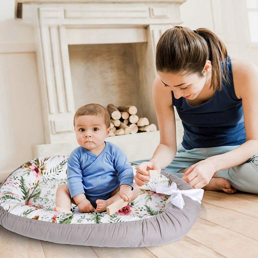 Berceau Bébé - NidPortableBébé™ - Fleurs - Bebe Fripouille