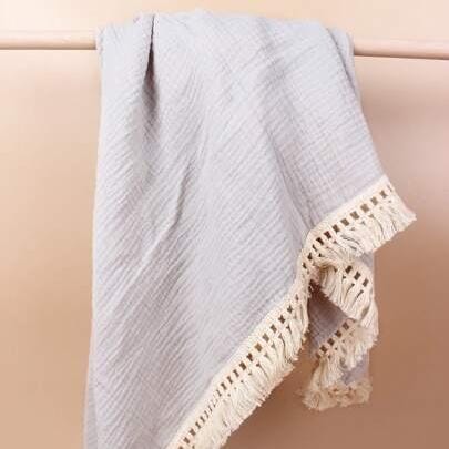 Couverture Bebe - BabyBlanket™ - Gris - Bebe Fripouille