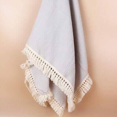 Couverture Bebe - BabyBlanket™ - Gris - Bebe Fripouille