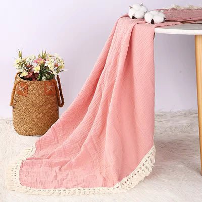Couverture Bebe - BabyBlanket™ - Rose - Bebe Fripouille