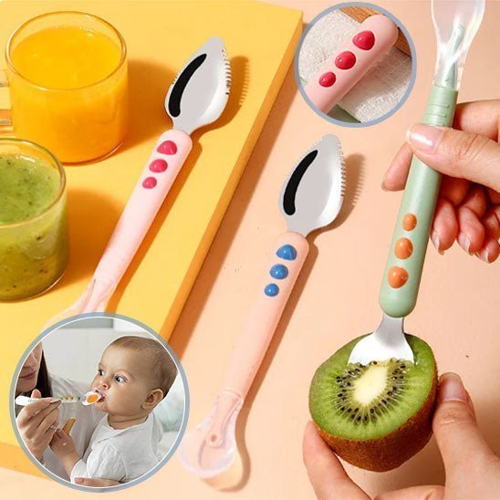 Cuillères a fruits pour bebe - Bebe Fripouille