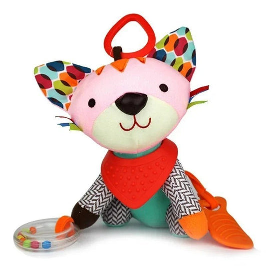 Hochet Bébé - Multicolore Chat - Bebe Fripouille