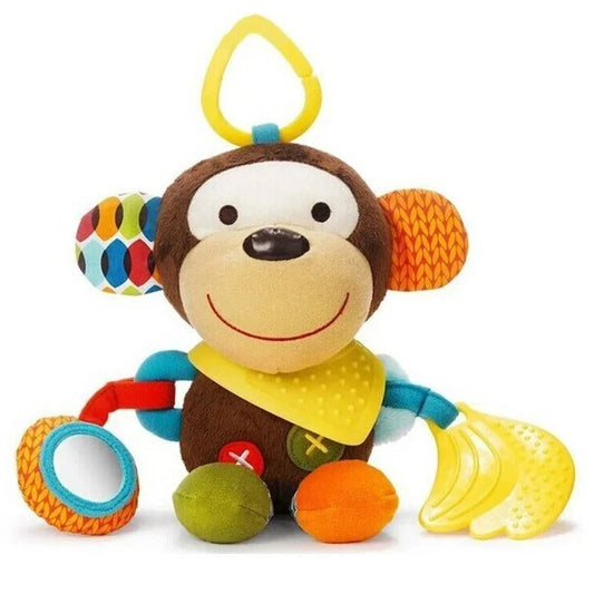 Hochet Bébé - Multicolore Singe - Bebe Fripouille