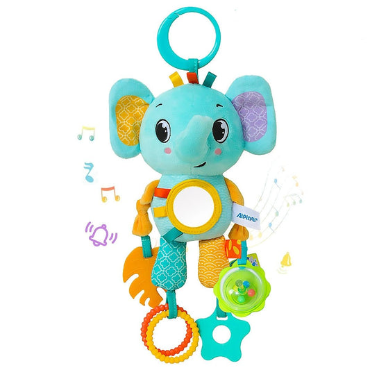 Hochet Bébé - Sensoriel Éléphant - Bebe Fripouille