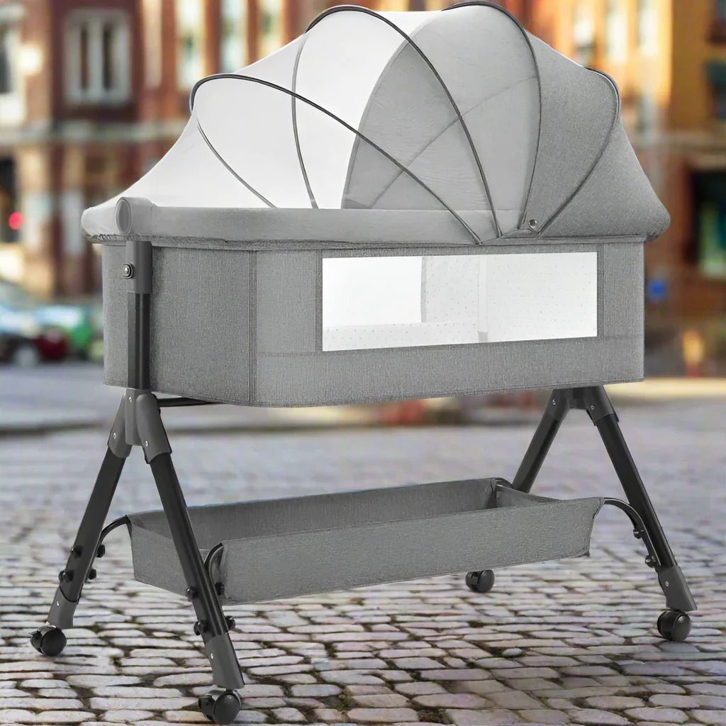Lit Cododo - BabyBedMobile™ - Gris - Bebe Fripouille