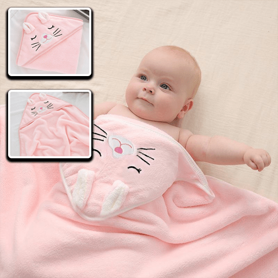 Serviette de bain - bébé - Bebe Fripouille
