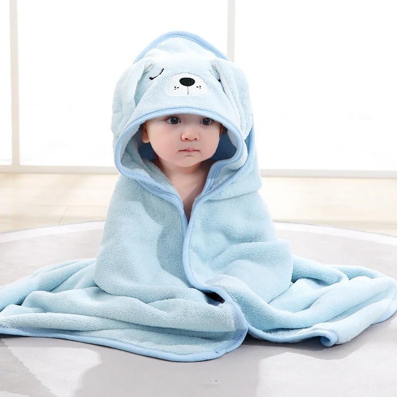 Serviette de bain - bébé - Bebe Fripouille