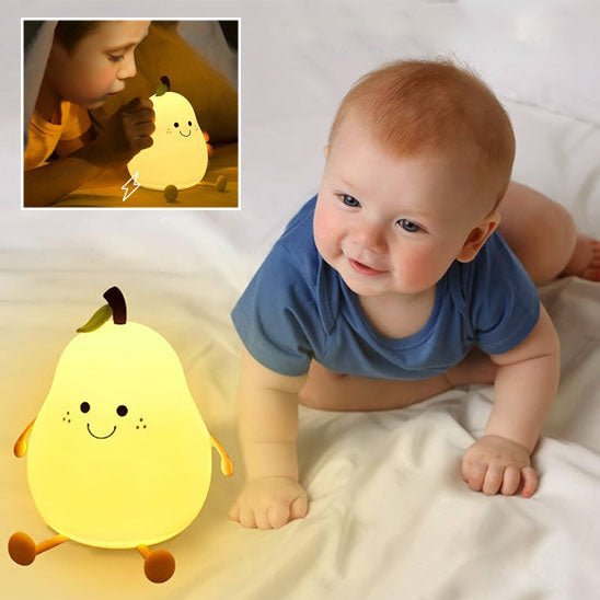 Veilleuse Bébé - Poire - Bebe Fripouille